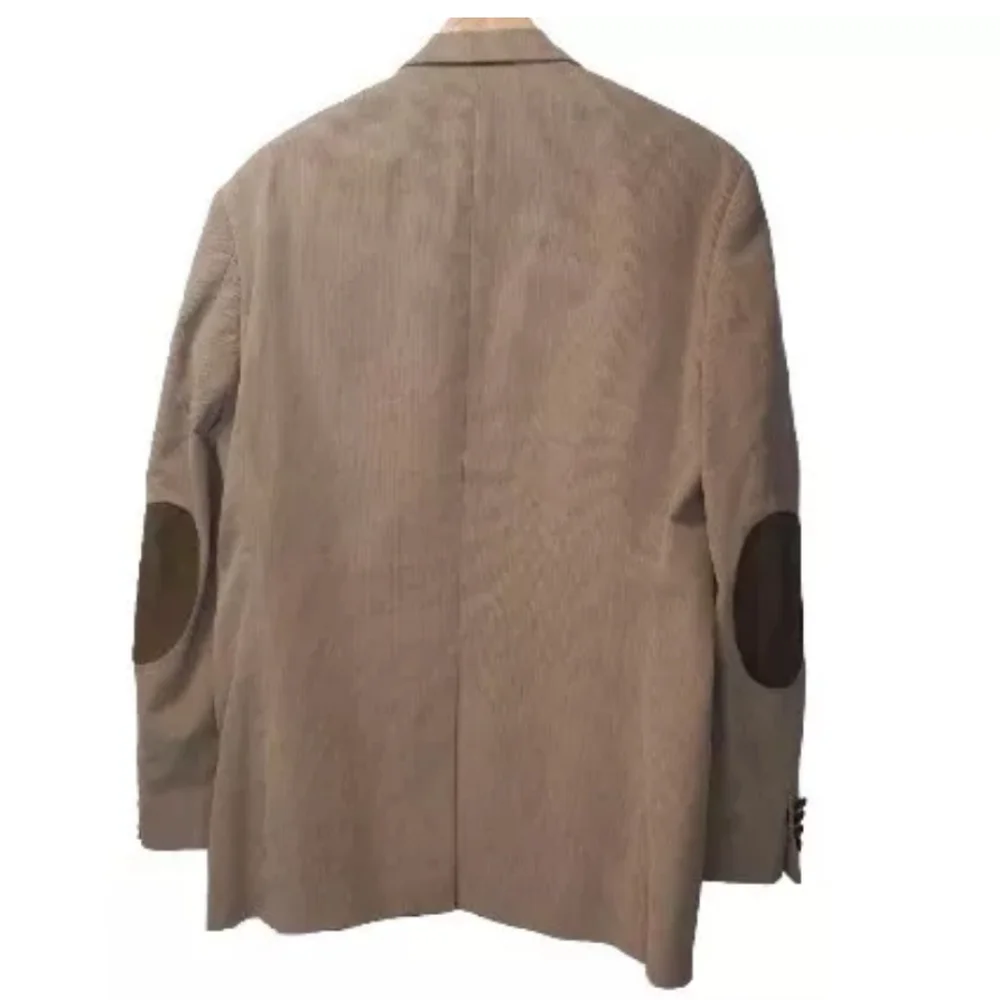 Chaps Corduroy Sport Coat Blazer Jacket Men 42R Preppy Academia Hipster Western